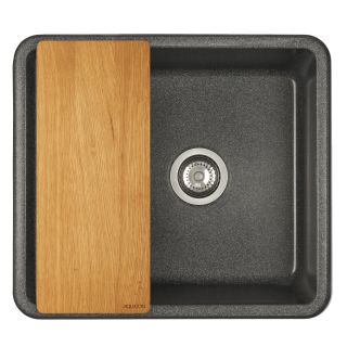 Мойка кухонная Акватон Беллис 57см графит 1A724932BS210